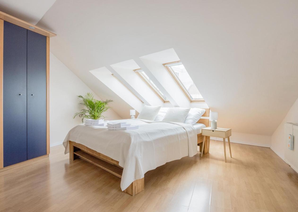 Bright And Spacious Penthouse W/ Terrace & Parking 布达佩斯 外观 照片